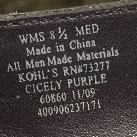 Simply Vera Wang Purple Platform High Heels 8.5 - Picture 10 of 10